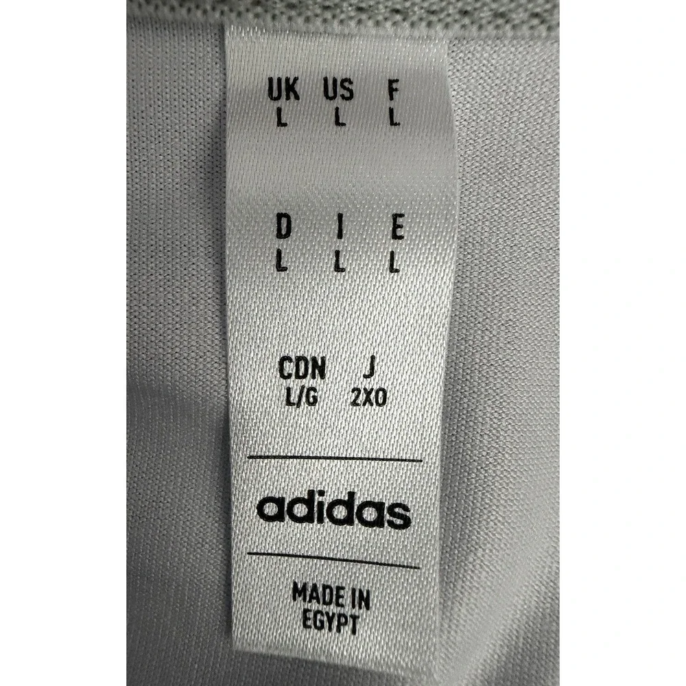 Adidas Men'sUltimate 365 Mesh Glimer Print Golf Polo Short Sleeve Shirt SZ L New